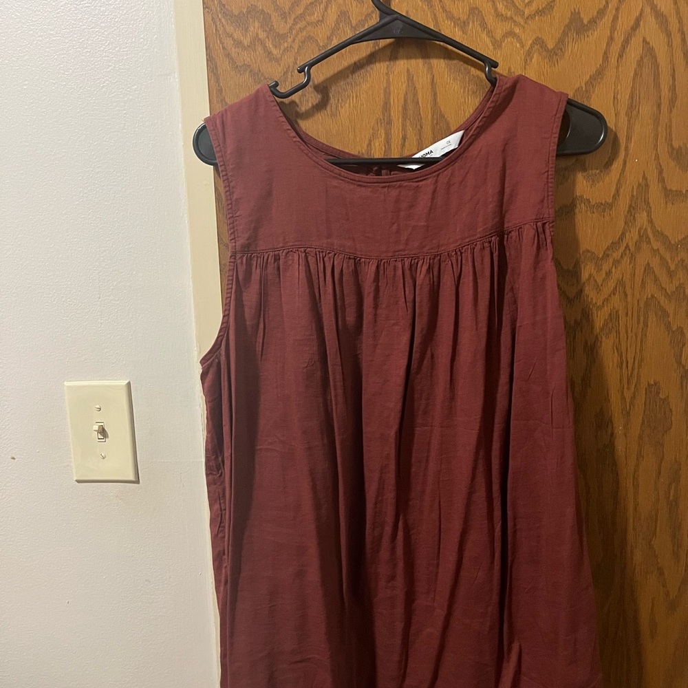 Women's Plus Maroon Top
